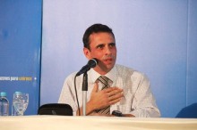 Capriles: “Que nadie se rinda, porque por Venezuela vale la ...