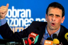 Capriles rechazó viaje de Maduro a China