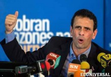 Capriles llama a la "unidad perfecta" frente a coy...
