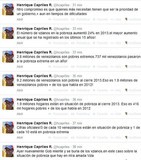 Capriles: 9 millones de venezolanos están en situación de po...