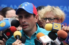 Capriles: El gobierno está actuando como una fiera arrincona...