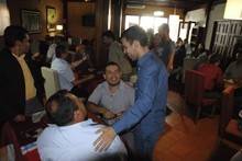 Alcalde Carlos García homenajeó a los reporteros gráficos 