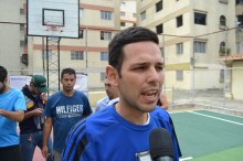 Carlos García rehabilitó cancha deportiva en la parroquia El...