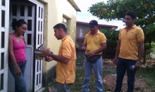 Primero Justicia Esteller realizó casa por casa en barrio Bu...