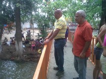 Julio Castillo visitó Quebrada de Araure