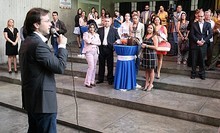 Ramón Muchacho homenajeó a los abogados de la Alcaldía de Ch...