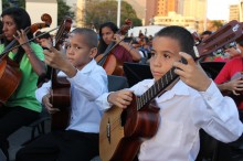 Con un gran concierto, 650 músicos realizaron homenaje a “El...