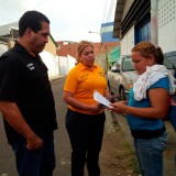 Ediles de Primero Justicia visitan barrio Unión de Puerto La...