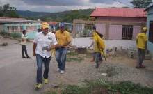 Emilio Fajardo y Joaquín Aguilar recorrieron la parroquia Ja...