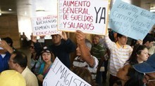 Docentes universitarios retoman conflicto de calle