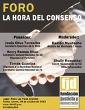 Fundación Justicia y Democracia realizará Foro “La Hora del ...
