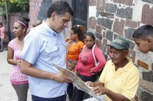 Rafael Guzmán: "Los candidatos de la unidad no le vamos...