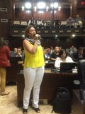 Amelia Belisario instó a Rodríguez Zapatero a pronunciarse s...