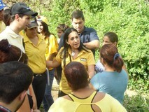 Primero Justicia realizó #casaxcasa en el municipio Tinaco 