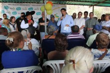 Carlos Ocariz juramentó a los "guardianes dorados"...