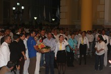 Capriles se unió a feligreses en eucaristía en honor a la Vi...