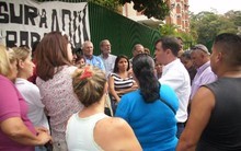 Vecinos opositores y pro gobierno acordaron no más agresione...