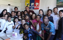 Escuela comunitaria fue ampliada, gracias a aportes de la Al...