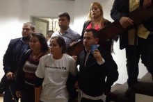 José Antonio Mendoza: "Nos encadenamos para exigir un d...