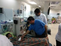 José Manuel Olivares sigue inspeccionando hospitales para mo...