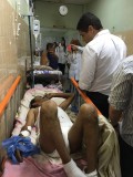 José Manuel Olivares desde el Hospital Universitario de Méri...
