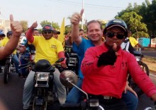 Juan Pablo Guanipa apoya cierre de campaña en el municipio S...