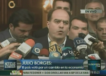 Julio Borges: El debate de hoy no será silenciado por las ar...