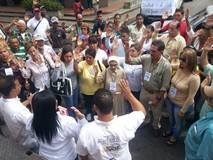 Este viernes fueron juramentados los voluntarios para la con...