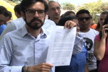 Miguel Pizarro responsabilizó a William Ojeda por los hechos...