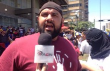 Marco Bozo: No cercenarán nuestros deseos de cambio