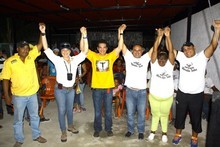 Richard Mardo juramentó Comandos Familiares en el municipio ...