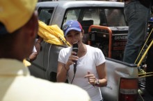 Mariana Hernández: Con el salario que hay en Venezuela es im...