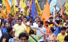 Miguel Pizarro: "Juntos somos más fuertes que el aparat...