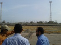 Elguezabal criticó retrasos de obras en estadio de futbol de...