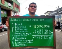 Jóvenes justicieros realizan “pancartazo” por altos costos y...