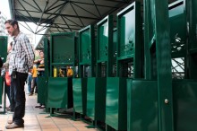 Municipio Sucre cuenta con nuevas papeleras