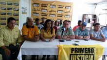 Primero Justicia Bolívar: "Perseguir a Wilson Castro no...
