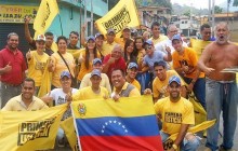 Primero Justicia Trujillo toma las calles de Pampán