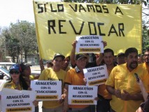 Primero Justicia Aragua promueve referéndum revocatorio en l...