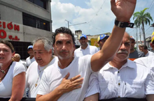 Richard Mardo denunció la detención arbitraria de seis jóven...