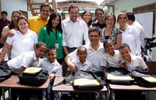 Ocariz: “Gracias a nuestras inversiones aumentamos la escola...