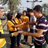 Jóvenes de Caroní volantearon contra la escasez y la inflaci...