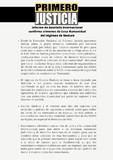 Comunicado de Primero Justicia: Informe de Amnistía Internac...