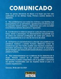 Comunicado de Primero Justicia