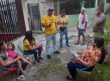 PJ Carvajal llevó mensaje de cambio al sector La Hoyada