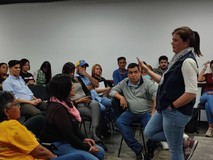 Paola Bautista: “Capacitaremos a la dirigencia de Primero Ju...