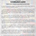 Comunicado de Primero Justicia ante el secuestro de Juan Pab...