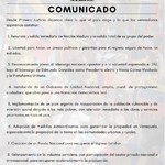 Comunicado: Desde Primero Justicia dejamos claro lo que el p...