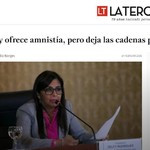 Julio Borges: Delcy ofrece amnistía, pero deja las cadenas p...